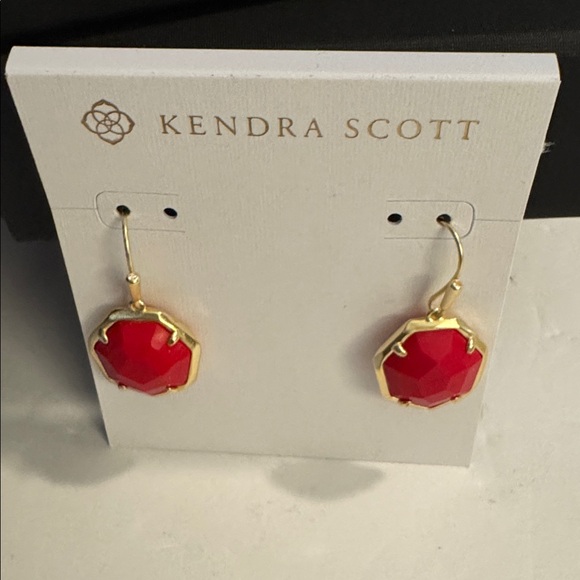 Kendra Scott Jewelry - Kendra Scott Cynthia Red Earrings